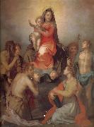 Andrea del Sarto The Virgin and Child with Saints France oil painting artist